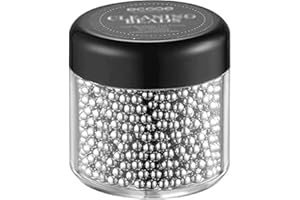 ecooe Cleaning Beads 1500 Pieces Stainless Steel Balls, for Decanters, Vases, Carafes, Bottles No Scratches, No Rust