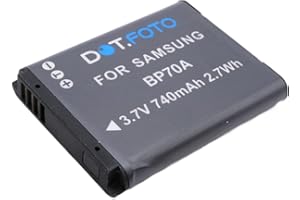 Dot.Foto BP70A Premium 3.7v / 740mAh Rechargeable Battery for Samsung