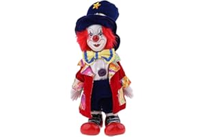 COLCOLO Bambola Pagliaccio Divertente in Porcellana Da 7 Pollici, di