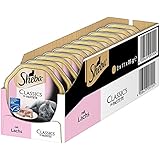 Sheba Katzenfutter Nassfutter Classics mit Lachs (MSC), 11 x 85 g