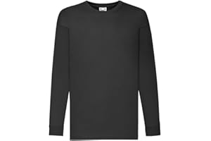 Fruit of the Loom - T-Shirt à Manches Longues - Enfant Unisexe