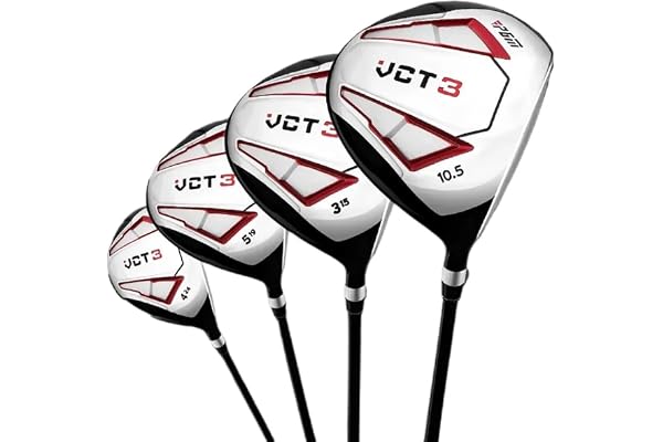 No.1/3/5 Club de golf en bois/hybride compact 430 CC pour homme et femme