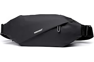 FANDARE Ultraleggero Zaino Monospalla Zaino Spalla Business Borsa a tracolla Uomo Sling Bag Borsello a tracolla per Trekking Ciclismo Viaggio Sports Impermeabile Poliestere