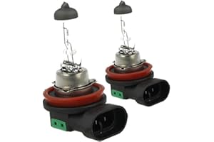 CARALL 2 pièces d’ampoules de voiture 12V, feux de croisement, feux de route, phares antibrouillard, etc. (H16 12V 19W PGJ19-3)