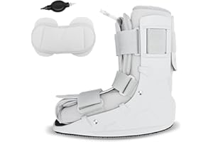 WYTINO Aircast Walker,Advanced Walking Boot für Frakturen des Fußes Schwere Knöchelverstauchungen Weichteilverletzungen Vorder- und Mittelfußverletzungen mit Schaumstoffpolsterung bieten zusätzlichen Komfort
