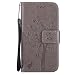 Produktbild Nancen Compatible with Handyhülle Nokia Lumia 630/635 (4,5 Zoll) Flip Schutzhülle Zubehör Lederhülle mit Silikon Back Cover PU Leder Handytasche im Bookstyle Stand Funktion