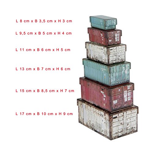 10er Set Boxen Aufbewahrungsboxen Sortierbox Aufbewahrungskisten Industrie-Container - 3