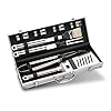 Enders Grillbesteck Set Aus Edelstahl Im Alukoffer 8408 12 Teilig Bbq Grill Zubehr Besteck Koffer Aus Aluminium