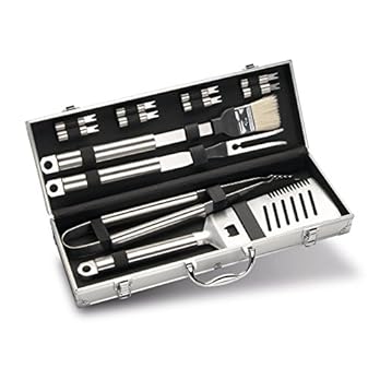 Enders Grillbesteck Set Aus Edelstahl Im Alukoffer 8408 12 Teilig Bbq Grill Zubehr Besteck Koffer Aus Aluminium