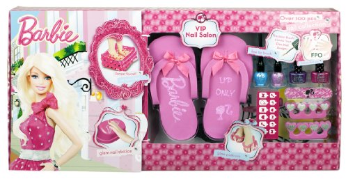 Preisvergleich Produktbild Markwins 9449610 Barbie VIP Nagelsalon, 1er Pack (Kinderschminke)