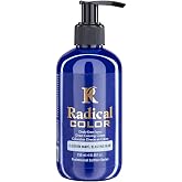 Radical Color NEW 25/Electricblue Amonyaksız Su Bazlı Sa&ccedil; Boyası 250 ML 1 Adet Elektrik Mavi