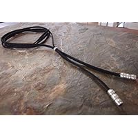 ★ BOHO VELOUR CHOKER ★ schwarzes Wickel-Halsband