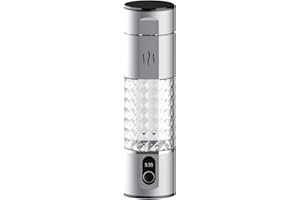 UVTECH Hydrogen-3 Pro Original Wasserstoff Wasser generator 250ml DuPont PEM-membran (Silber)