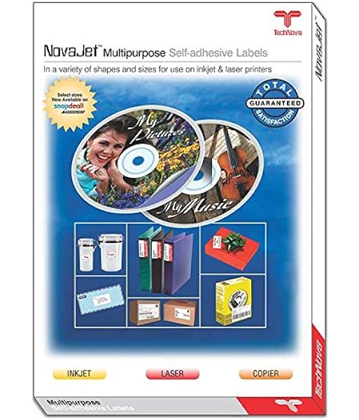 novajet sticker sheet