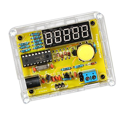 MagiDeal 1hz ~ 50mhz digitalen Frequenzmesser DIY Kit Frequenzzähler Tester Messung