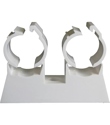 Fixation De Tube Multicouche Tub-Ring Double - Ø 20 Mm, Boîte De 50 Pièces