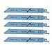 Produktbild gubenm säbelsägeblättern, 5 PCS 152 mm Schnitt Säge Säbelsägeblätter S922BF 2608656014 Für Metall Holz Schneiden, Säbelsägeblätter R1021L