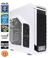 SNOGARD ULTRA GAMER PC | i7-7700K | 32GB DDR4 | 4TB+256GB M2 | 8GB GTX1080 | Windows 10 Professional | Blu-ray/CD/DVD-Rewriter | high power gaming computer