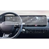 Engo Hyundai Ioniq 5 İle Uyumlu Mat Ekran Koruyucu Multimedya Dijital Kadran