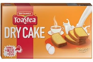 Britannia Toastea Dry Cake 300g, Cream