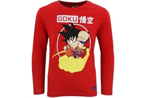 DRAGON BALL Z Dragonball Bambino Maglietta a Maniche Lunga