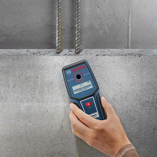Bosch Professional GMS 100 M, 100 mm Erfassungstiefe, Trageschlaufe, 1 x 9 V-6LR61 (Block) Batterie - 5