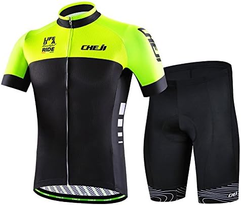 2016 MSP22 Design Bicycle Cycling Jersey Short Sleeves Set For Man (SET (Top + Pants), S)