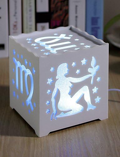 ShangYi 14.5*14.5*14.5CM Christmas Originality Of The Zodiac Hollow-Out Concise Adornment Night Light Lamp Light Led , 220v