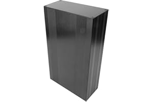 MARHYNCHUS Aluminum Box Heat Dissipating Electronic Enclosure Protective Aluminum Cooling Case Circuit Board Accessories for DIY (Length 250mm)