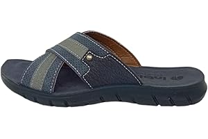 inblu Ciabatte A Fasce Incrociate, Uomo