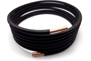 GEAKV Tubo de cobre de 8 mm para sistemas de gas GLP y GNC (3 metros)