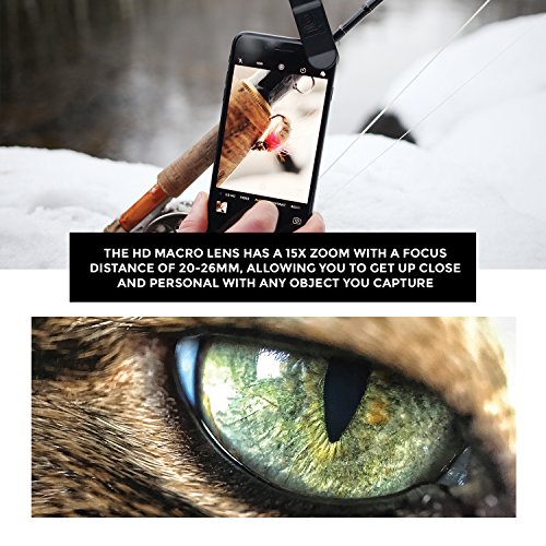 Black Eye Premium Smartphone Objektiv HD Series - HD Macro 15X