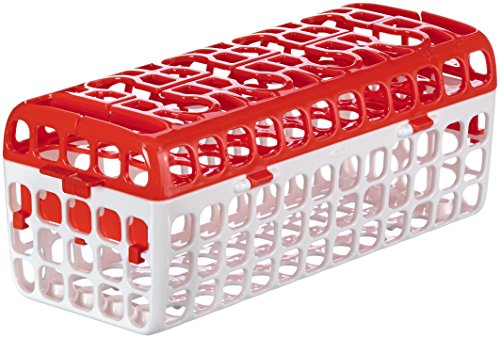 OXO Mini Geschirrspülerkorb für Flaschensauger, Schnabeltassen, abnehmbare Trinkhalme - 2