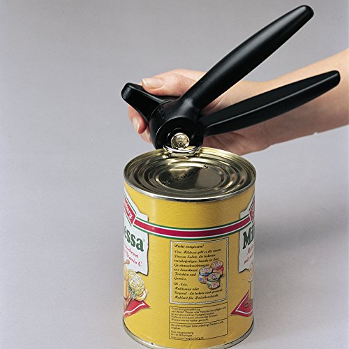 Westmark Sicherheitdosenöffner, Länge: 18,5 cm, Kunststoff/Rostfreier Edelstahl, Bravo, Schwarz, 10324470 - 4