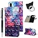Produktbild idlehour Handyhülle Flip Case für Samsung Galaxy M30, PU Leder Case Cover Magnet Schutzhülle Tasche Schutz Cover Flipcase Etui Brieftasche Flipcover mit Ständer und Magnetverschluss