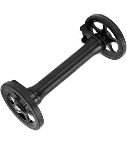 Roues Faciles 82mm Pour Vélo Pliable Brompton - Alliage Aluminium Léger Noir