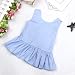 for 2-7 Years Old, Internet Kids Girls Big Bow Vest Shirt Top Floral Shorts Clothing Set (100/2-3Y, Blue)
