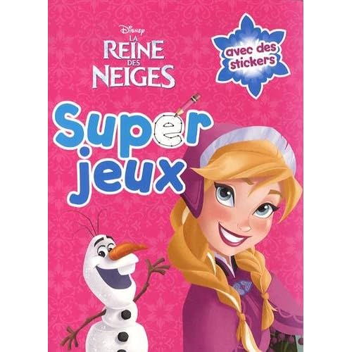 Super jeux La Reine des Neiges : Avec des stickers
