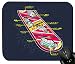 Produktbild Touchlines - Hoverboard Skate Mauspad für Gaming und Grafikdesign 230x190x5mm Navy