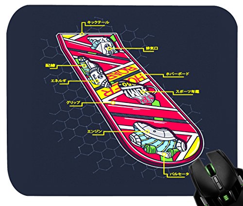 Preisvergleich Produktbild Touchlines - Hoverboard Skate Mauspad für Gaming und Grafikdesign 230x190x5mm Navy