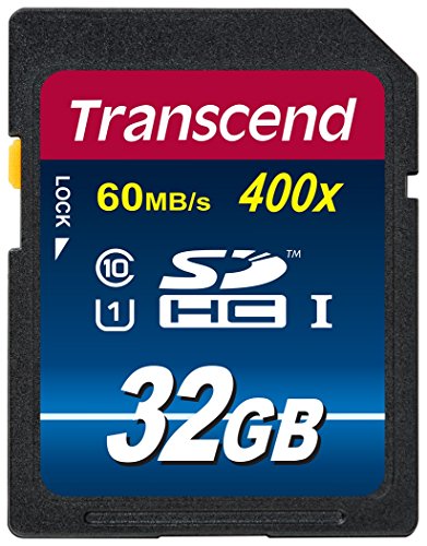 Transcend TS32GSDU1PE Class 10 UHS-I Premium SDHC 32GB Speicherkarte