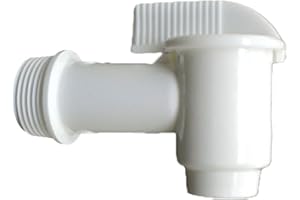 La zappa Rubinetto tanica per alimenti bianco in plastica