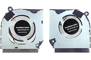 ZHIXTEU Ventilateur de Refroidissement CPU GPU pour ACER Nitro 5 AN517-41 AN517-52 AN517-54 AN515-44 AN515-45 AN515-55 AN515-56 AN515-57R (CPU + GPU)