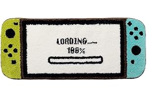 CONVOW Area Controller Gamer Soffici Tappeti Morbidi Antiscivolo Camera da Letto Gaming Coperta da Letto Gaming Room Bambino Ragazzo Gioco Rettangolo Console Grande Tappeto (Tappeti 6,60 * 160cm)