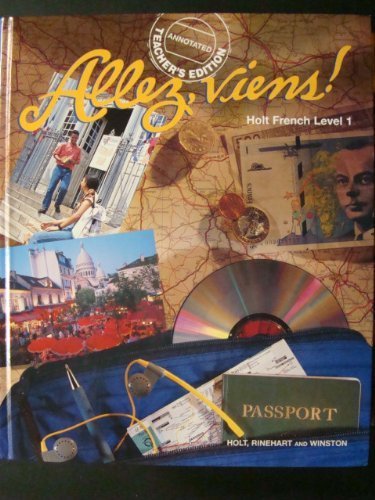 Allez Viens Holt French Level 1 [Hardcover] by Rongieras D'usseau