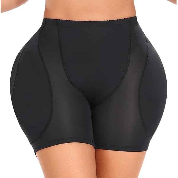 Culotte Gainante Fessier Rembourrée Femme - 2 Pièces, Sans Couture, Tummy Control, Effet Push-Up