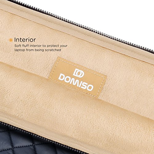 DOMISO 14 Zoll Nylon Laptop Sleeve Klassisch Tragbar Case Hülle Beutel Anti-Kratzern Schutzhülle Notebook Tasche Schutzabdeckung , Blau - 4