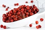Pfeffer rot, ganz, Rosa Pfeffer/Rosa Beere, Spezialität, besonderer Eigengeschmack, 50g - Bremer Gewürzhandel