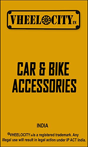 Vheelocityin 85026 Black and Beige Steering Cover for Tata Indigo Marina