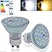Produktbild GU10 5W 400lm 18LEDs 2835SMD LED Spot Strahler, ersetzt 50W Halogenlampen, neutralweiß 120° Abstrahwinkel, LED Leuchtmittel [Energieklasse A+]